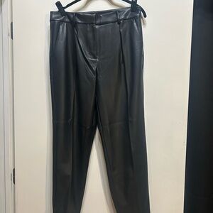 Faux leather LOFT trousers